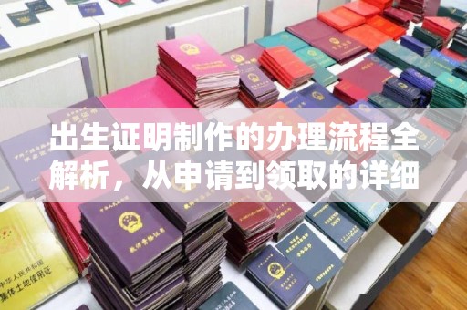 图木舒克出生证明制作的办理流程全解析，从申请到领取的详细指南